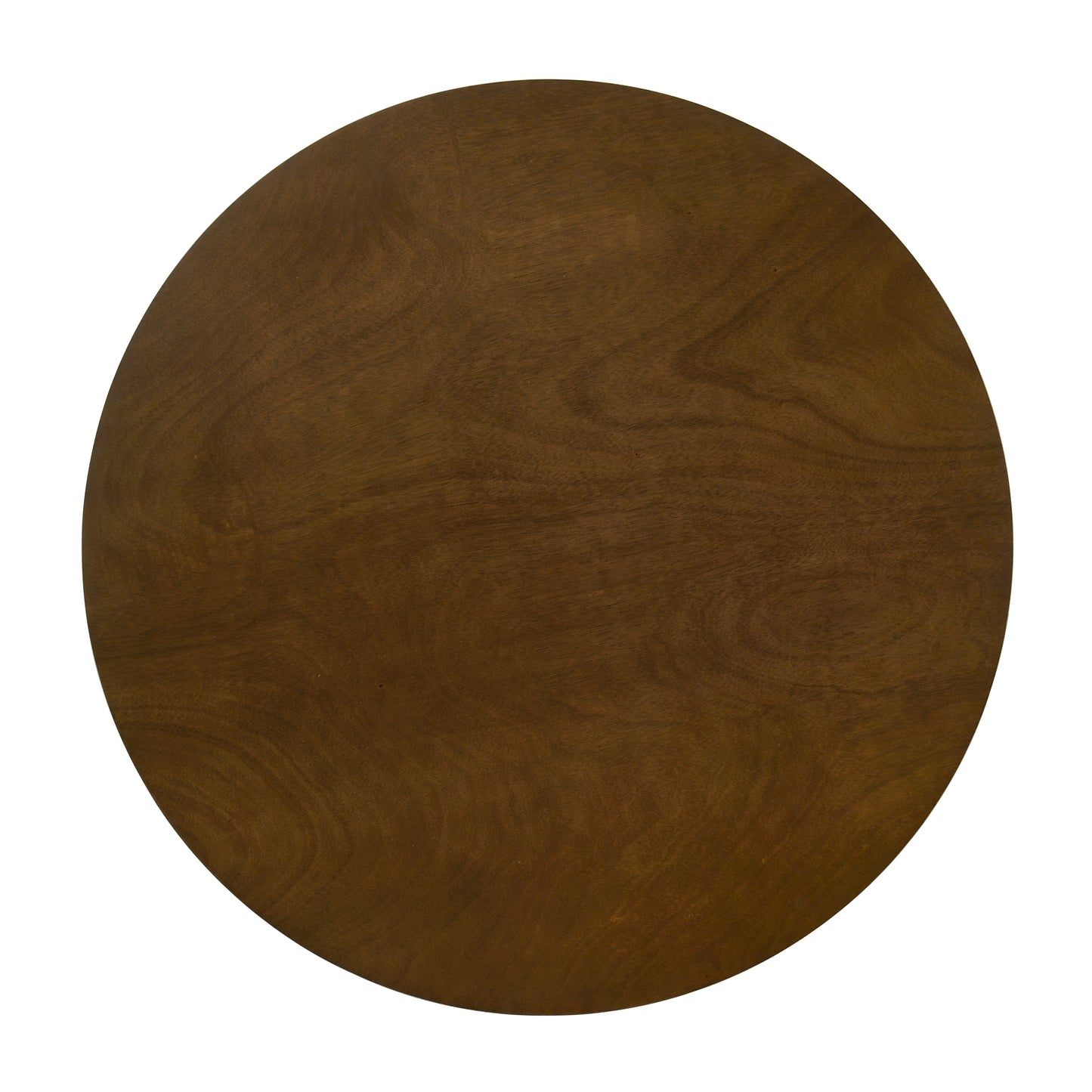 Roundhill Furniture Arnott Round Dining Table, Walnut Finish