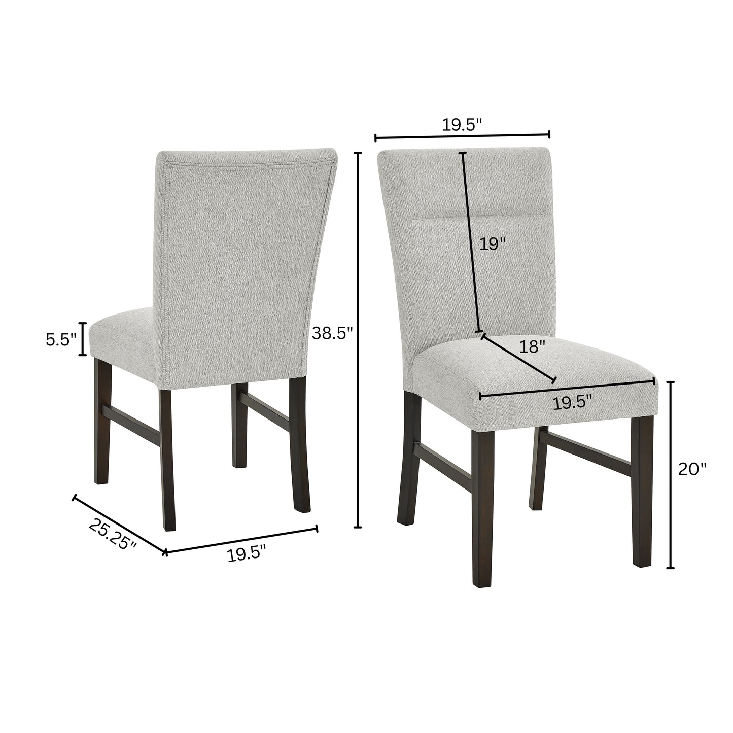 Roundhill Furniture Cavira 7-Piece Modern Dining Set, Faux Marble Dining Table with 6 Chairs