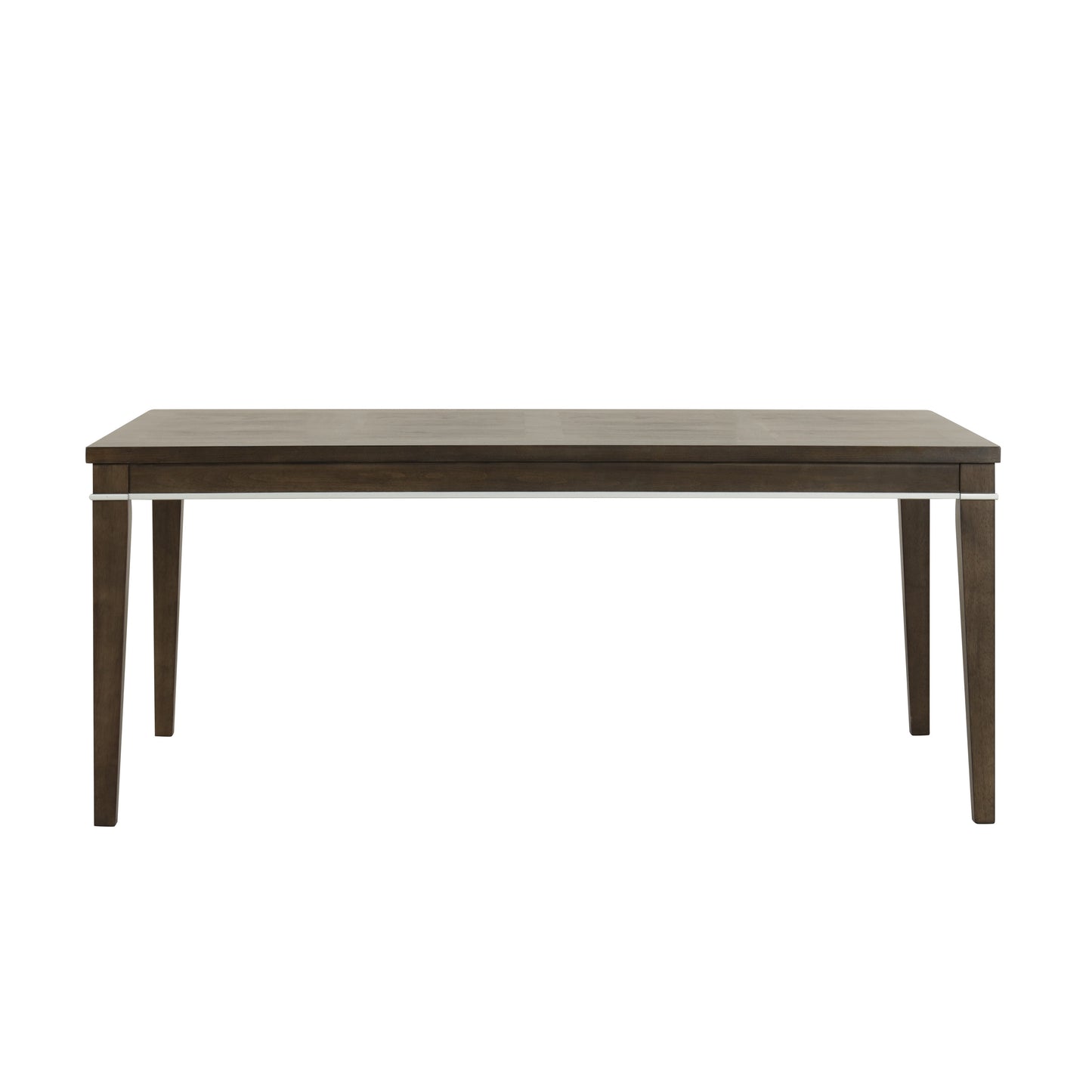 Roundhill Furniture Aberll Wood Dining Table, Gray