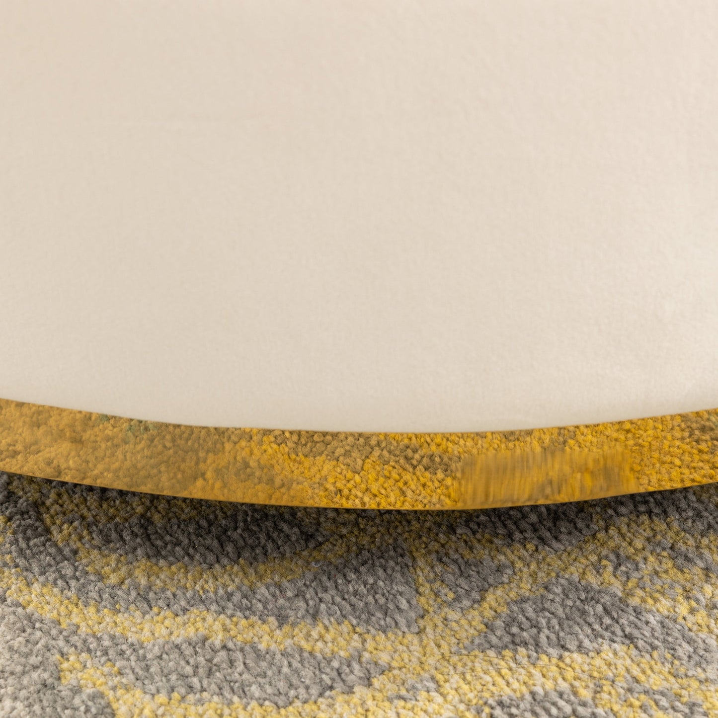 360 Degree Swivel Velvet Accent Chair, Barrel Chair Over-Sized Soft Chair with Seat Cushion, Beige