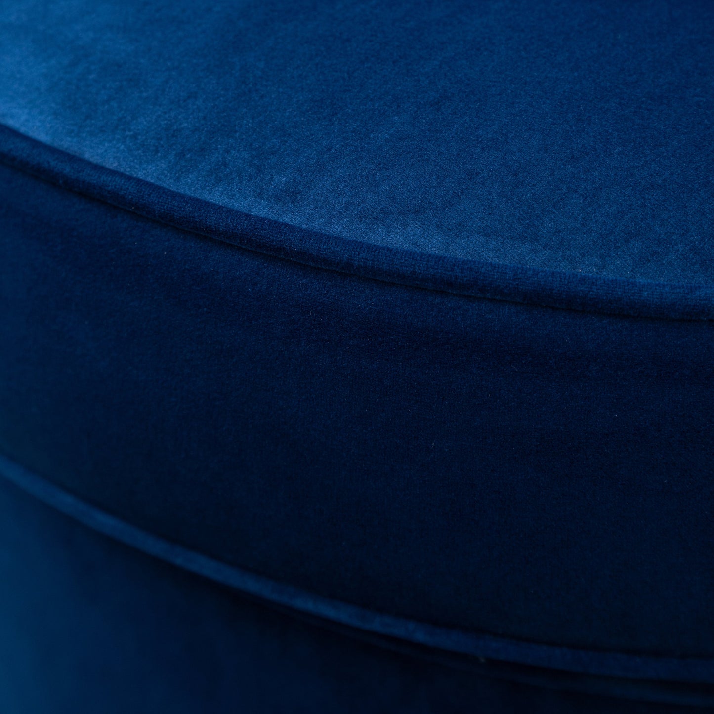 Wania Contemporary Velvet Swivel Chair, Blue