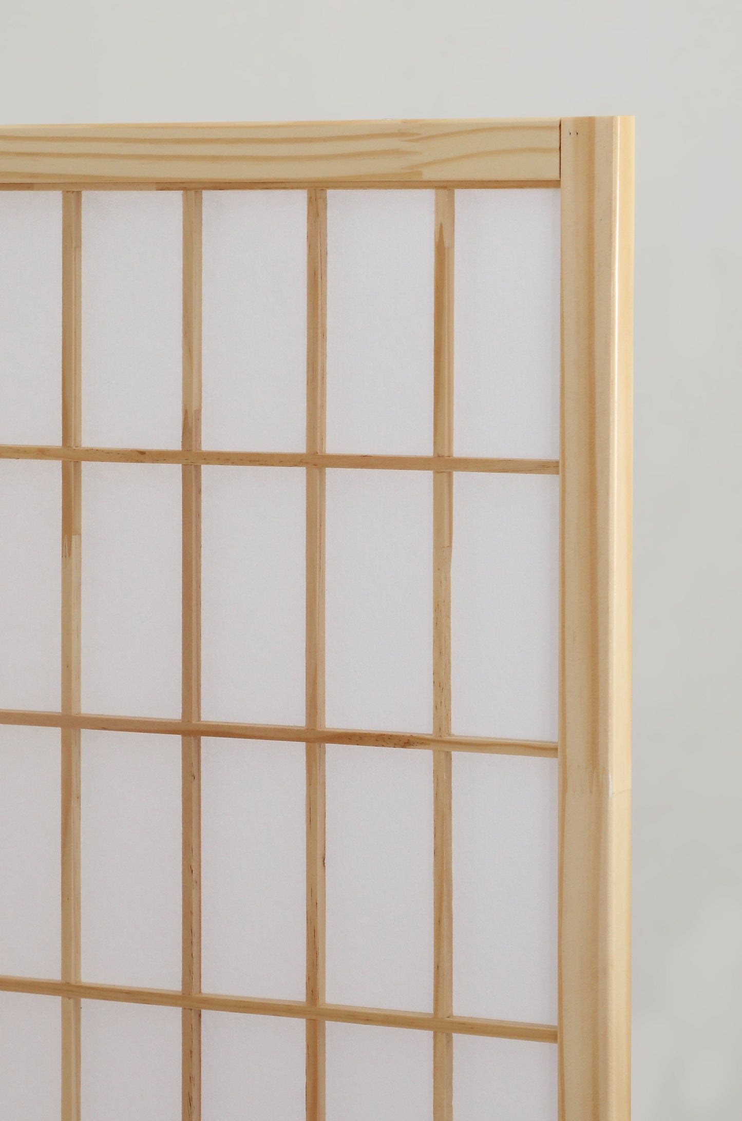 4 Panel Natural Oriental Shoji Screen / Room Divider