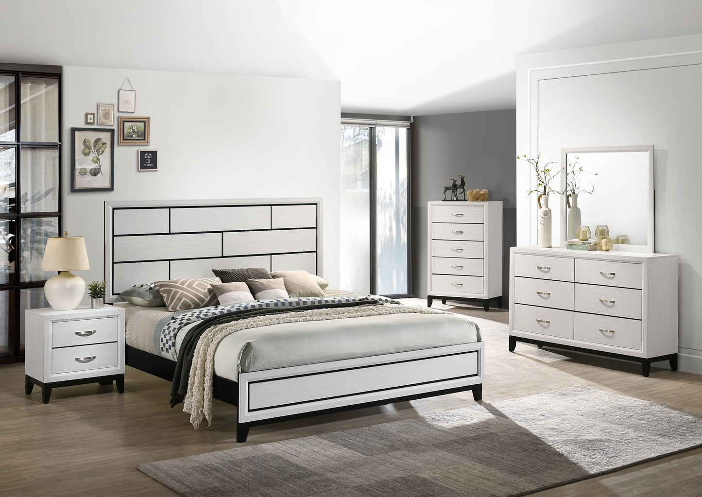 Stout Contemporary Panel Bedroom Collection
